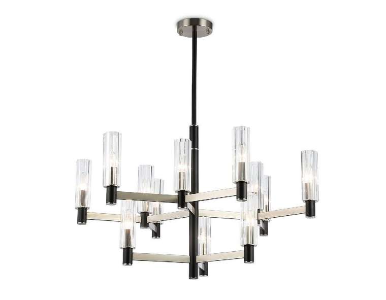 Люстра на штанге Heigh Light LH55505 (стекло, цвет прозрачный)