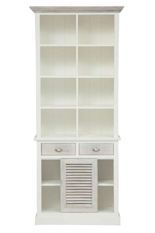 Книжный шкаф Riviera белого цвета