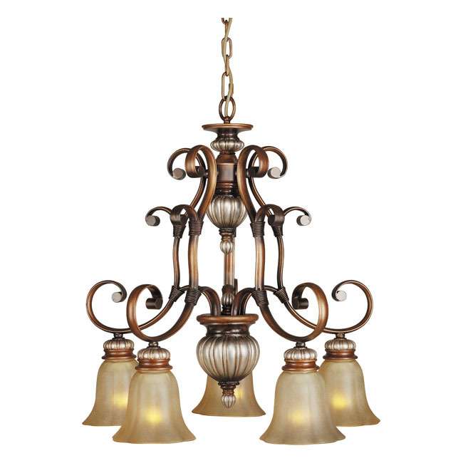 Светильник (Люстра) N-Light Antique Silver + Dark Brown