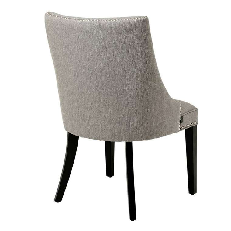 стул с мягкой обивкой Eichholtz Bermuda серый
