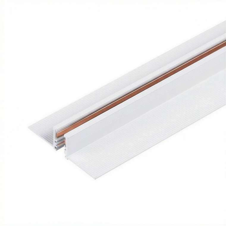 Шинопровод магнитный встраиваемый Arlight MAG-MICROCOSM-TRACK-4115-FDW-1000 (WH) (IP20 Металл) 062319