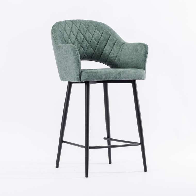Барный стул Белладжио зеленого цвета