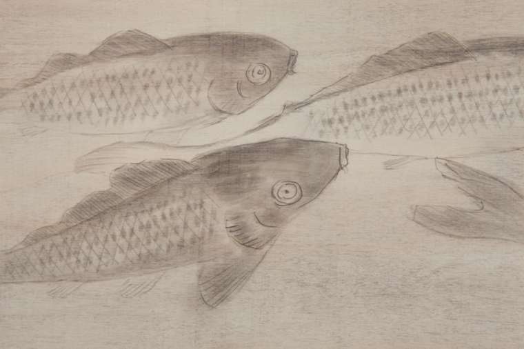 Картина с рыбками
