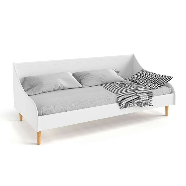 Диван-кровать Jimi 90x190 белого цвета