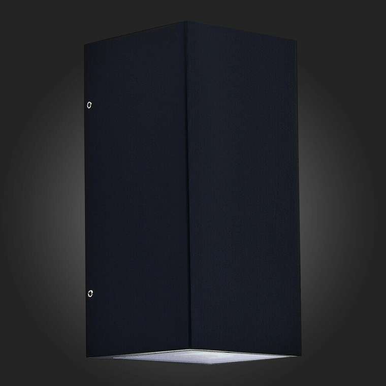 Светильник уличный настенный ST-Luce Черный GU10 2*35W CIPRIA