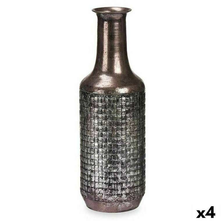 Кувшин Серебристый Металл 14 x 46 x 14 cm (4 штук) С облегчением