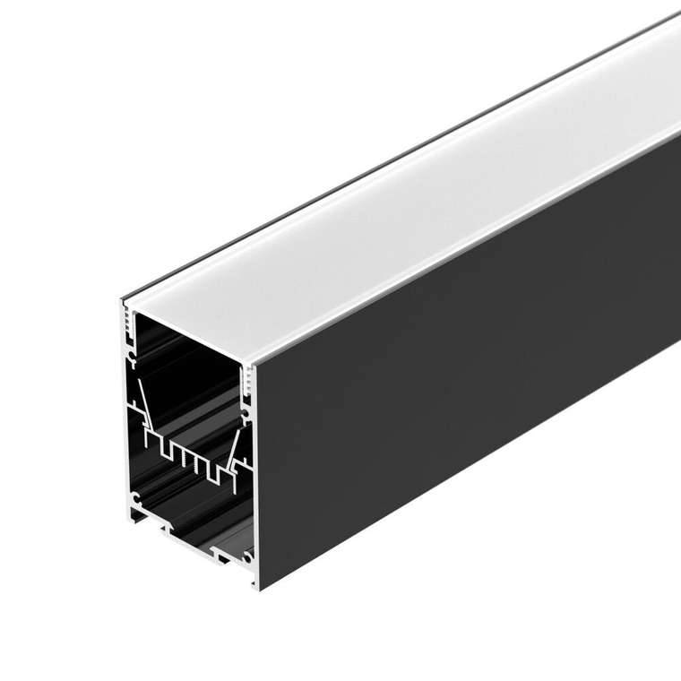 Профиль для ленты IP-LINE 053899 (алюминий, цвет черный)