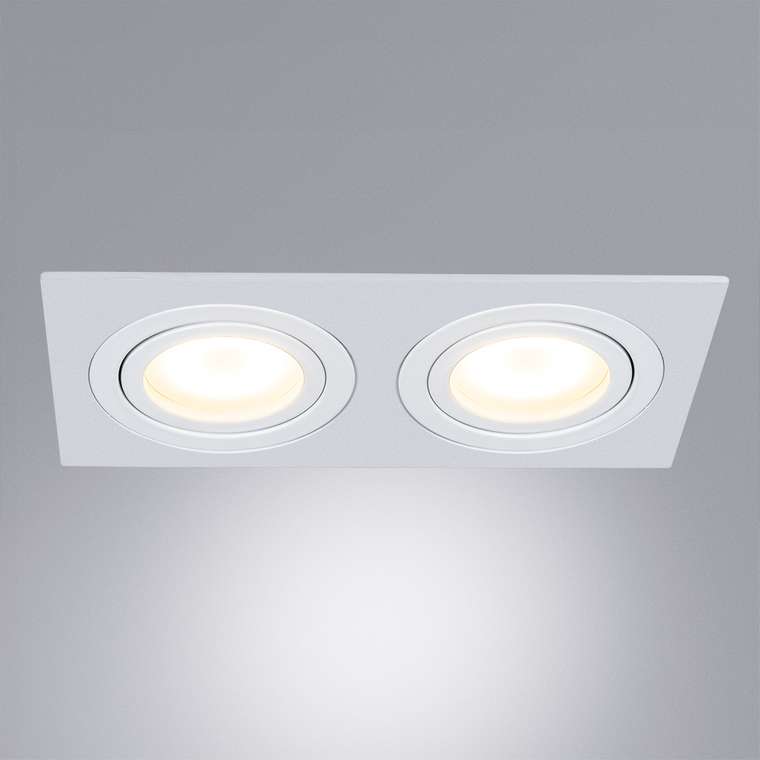 Точечный встраиваемый светильник Tarf белого цвета