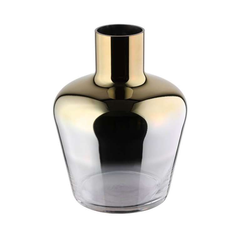 Ваза для декора Samuntai серо-золотого цвета