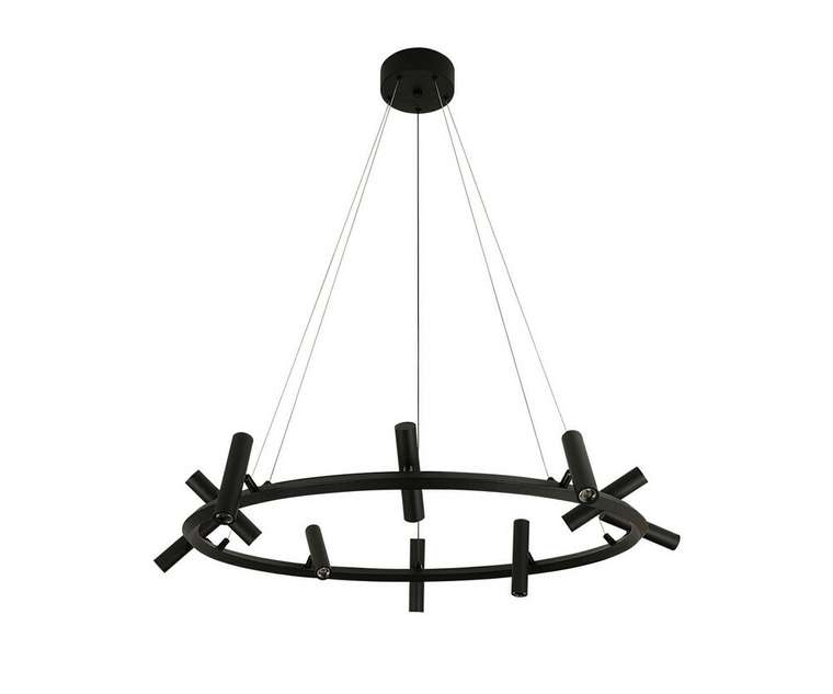 Люстра Верония черный d100 h150 Led 10*3W (4000K)