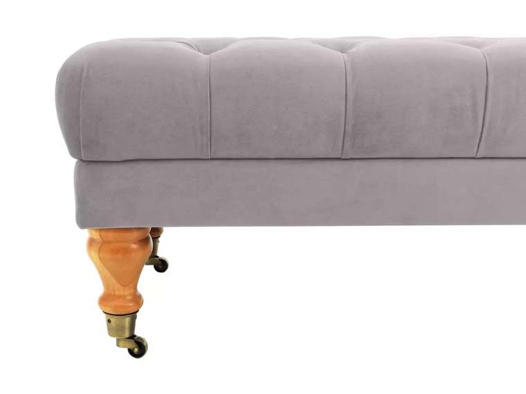 Банкетка Jazz М серого цвета 