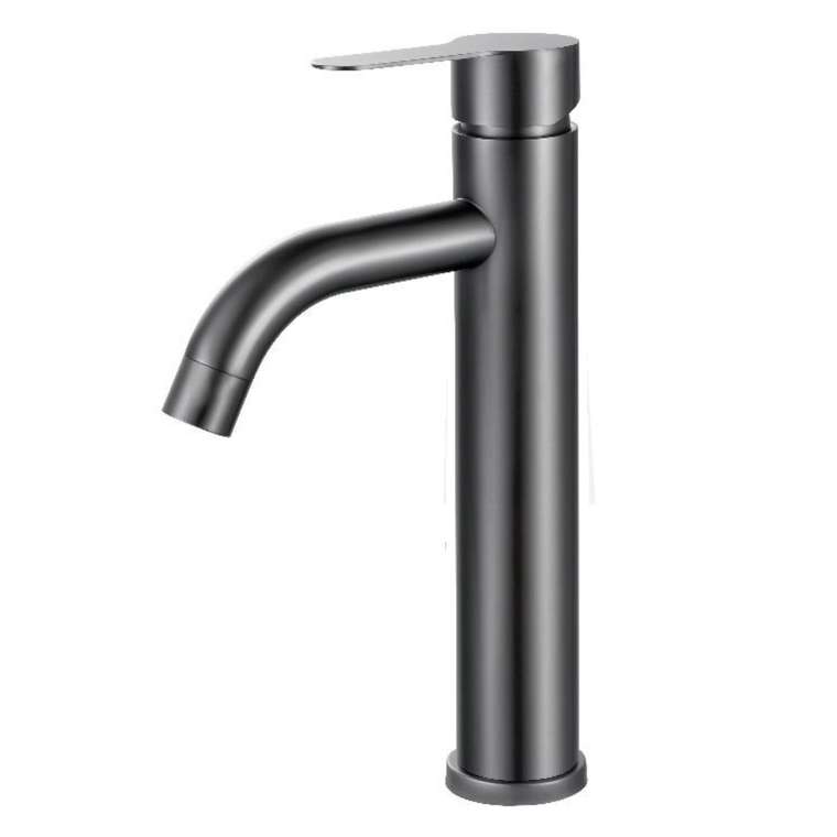 Смеситель для раковины Fmark FS8211Q, графит
