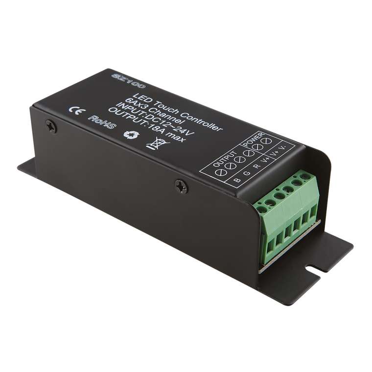 Контроллер RC LED RGB 12V/24V max 6A*3CH