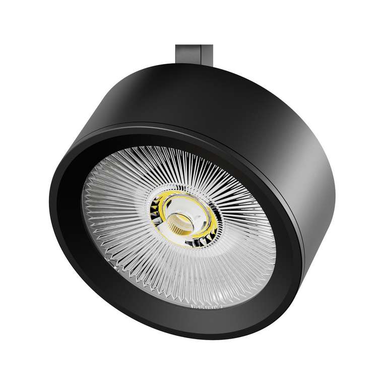 Светильник ALTA PRO для трековой системы Quattro LED 30W 3510LM 36G ЧЕРНЫЙ 3000K DIM