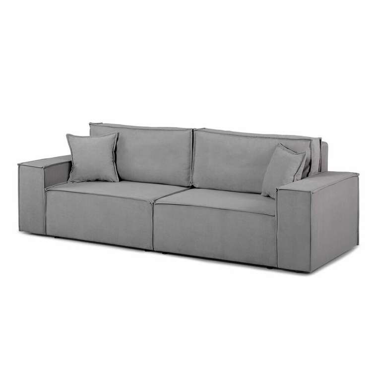 Диван-кровать Loft M серого цвета