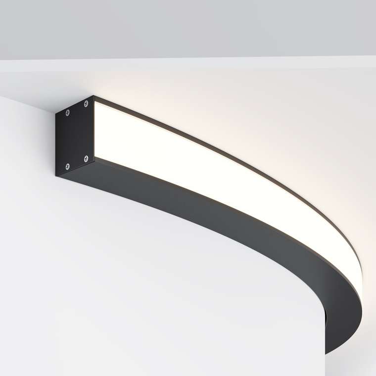 Комплектующие к светодиодной ленте Led Strip ALM-3535R-B-EX-90°-1.5M Радиусный профиль Led strip