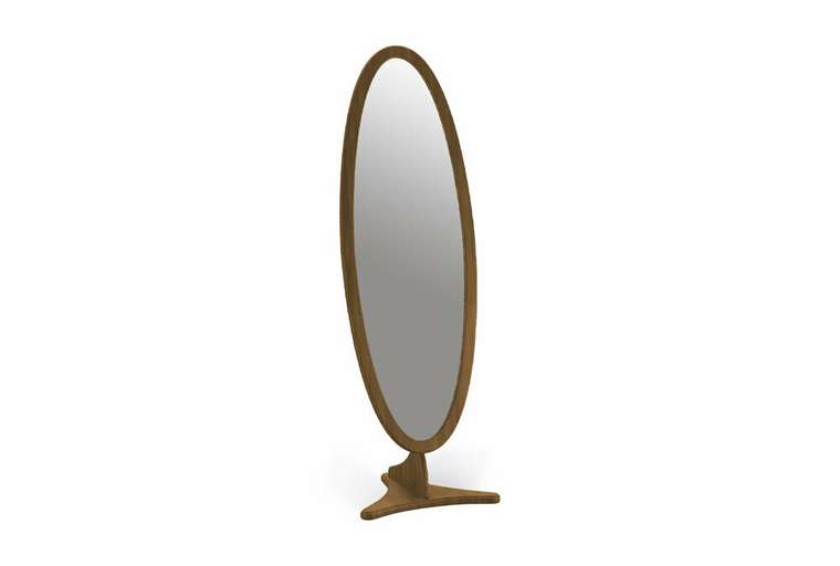 Зеркало напольное Fleuron кооичневого цвета