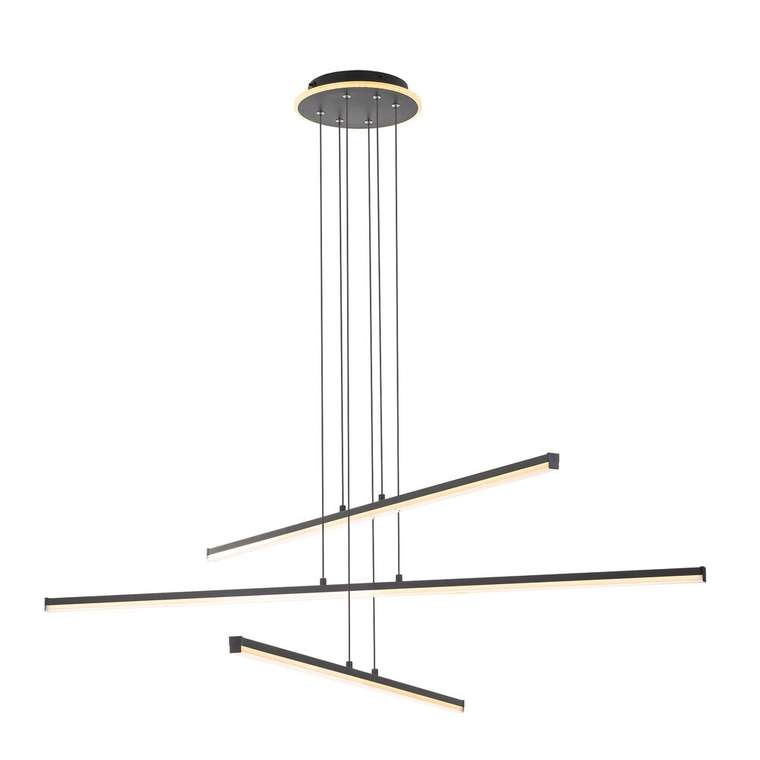 Citilux Trent CL203731 LED Люстра подвесная с пультом Чёрная