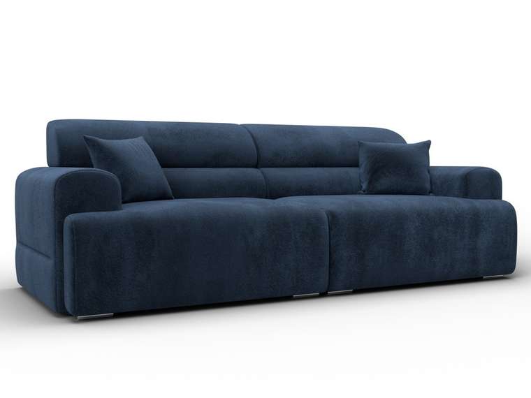 Диван Лига-109 темно-синего цвета
