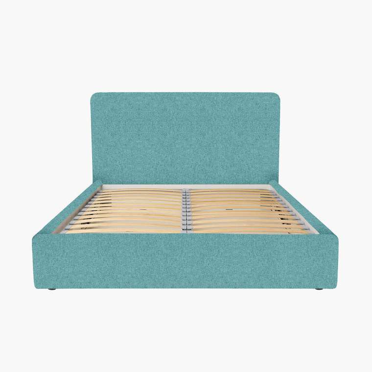 Кровать Cozy 180х200 бирюзового цвета с подъёмным механизмом