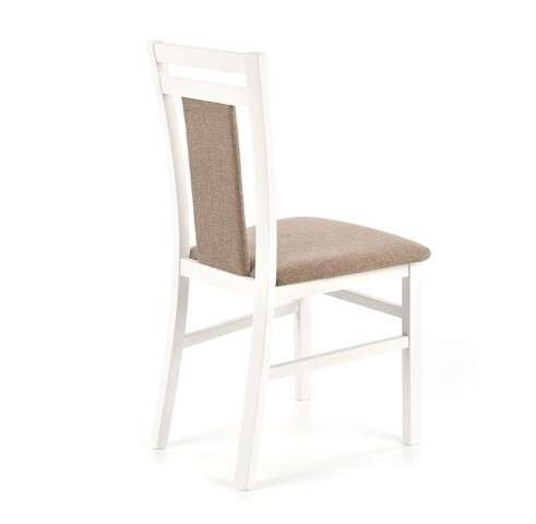 Стул Haber 8 коричнево-белого цвета