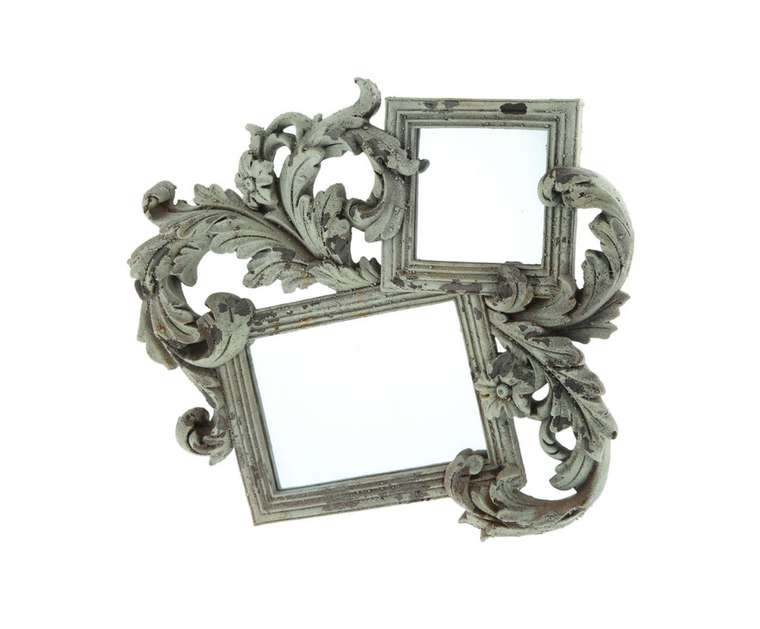 Двойное зеркало "Прованс"