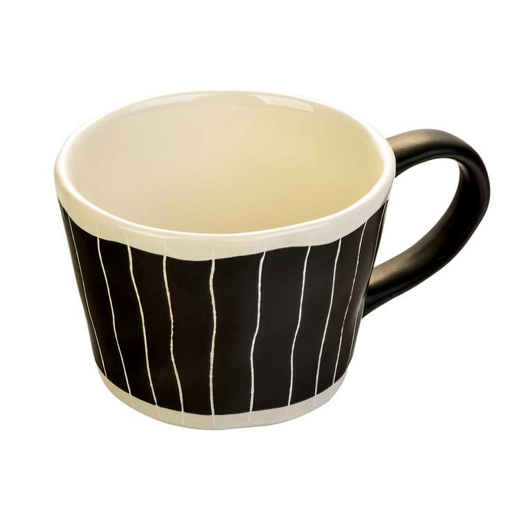 Чашка ручной росписи Stripes