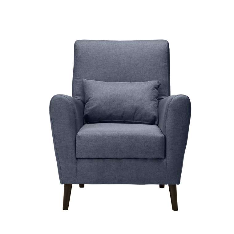 Кресло Либерти темно-синего цвета
