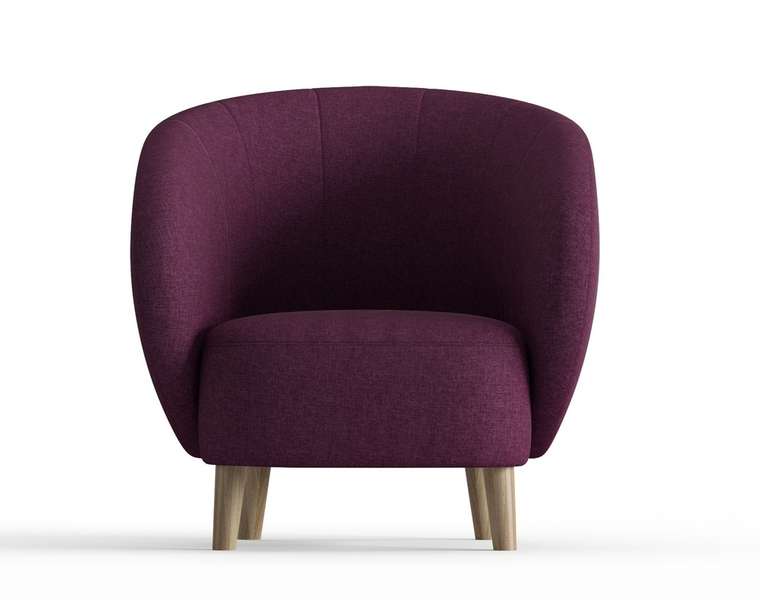 Кресло Чарльз фиолетового цвета