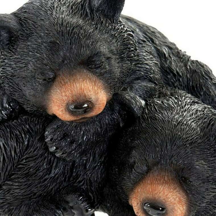 Скульптура Медведь Смола (2 pcs) (2 pcs) (14 x 14 x 11 cm)
