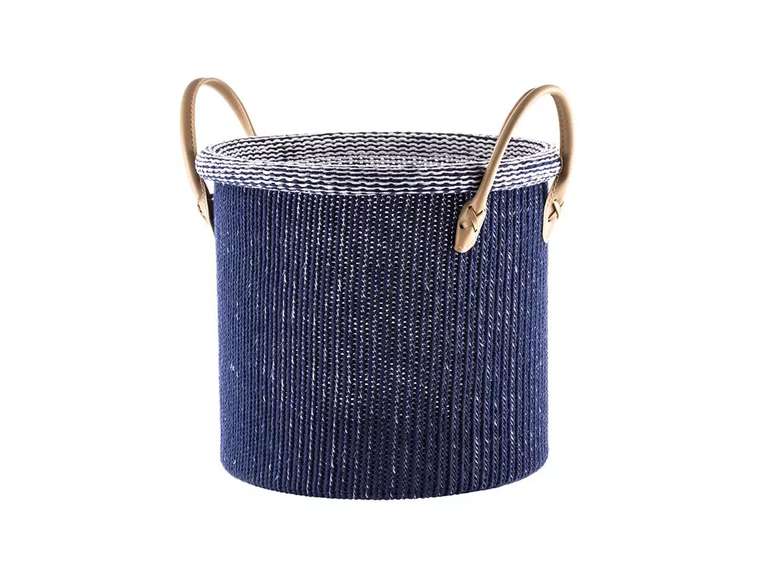 Корзина Todi Blue L синего цвета