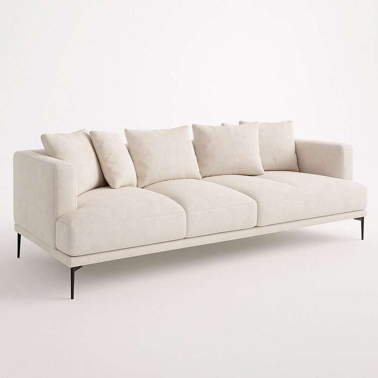 Диван Nesta бежевого цвета