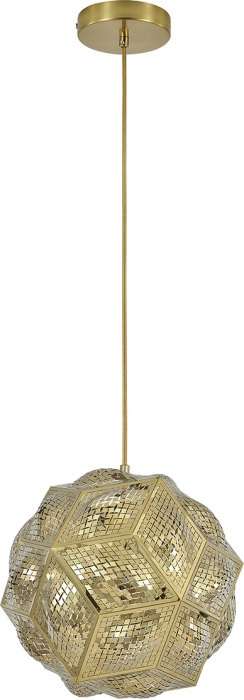 Подвесной светильник (11060/A/1P Brass) Indigo Futuro V000552 в форме шара