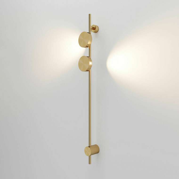 Светильник настенный светодиодный Illume латунь 3000K 40154/LED