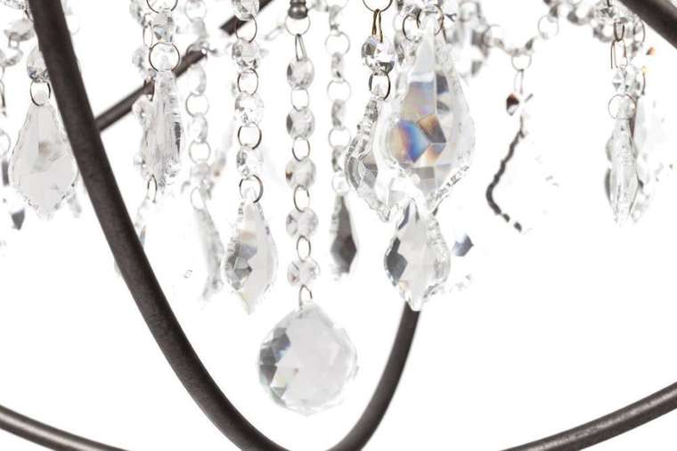 Люстра Foucault's Orb Crystal Vol с изящными хрустальными гирляндами