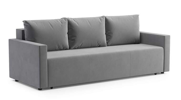 Диван-кровать Слим серого цвета