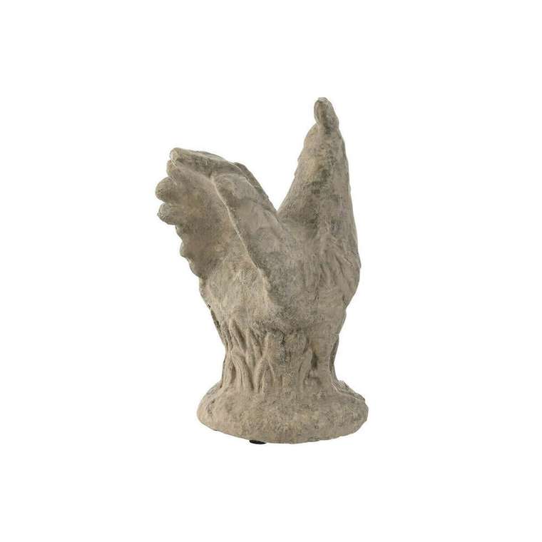 Декоративная фигура Серый Курица Отделка состаренная 17 x 12 x 22 cm