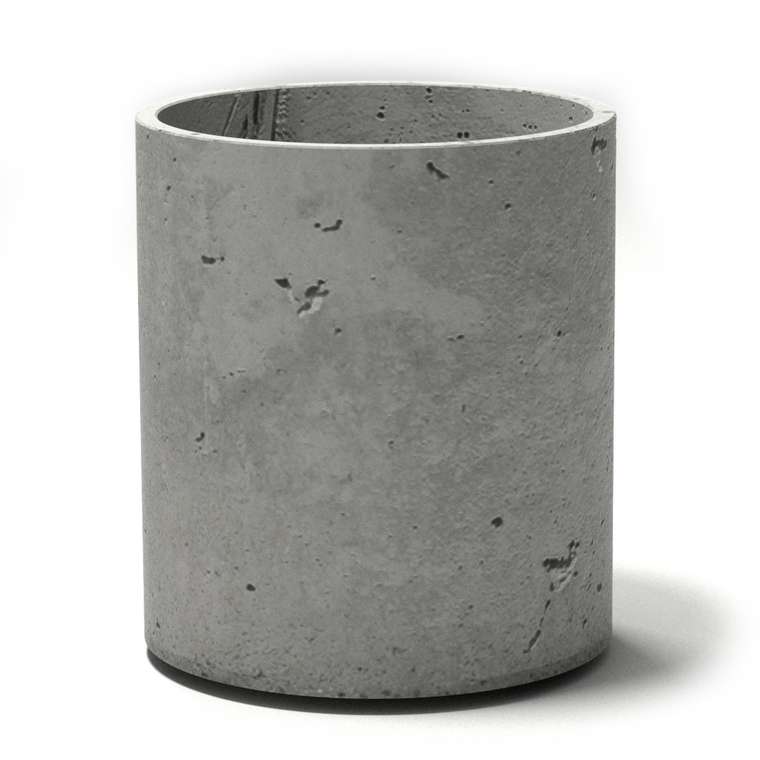 Кашпо Cylinder из бетона