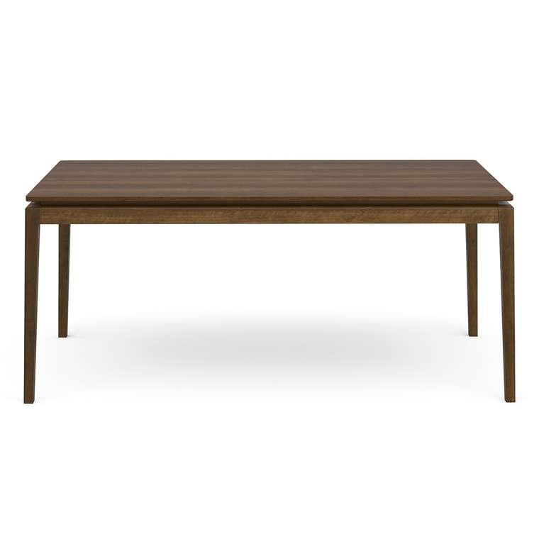 Раздвижной обеденный стол Yolo коричневого цвета