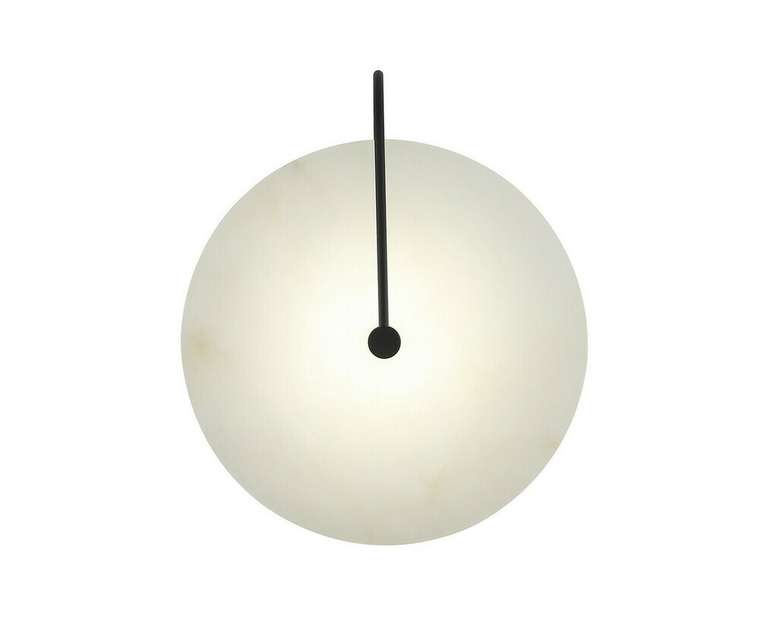Настенный светильник Мелисса черный d25 h30 Led 6W (4000K)