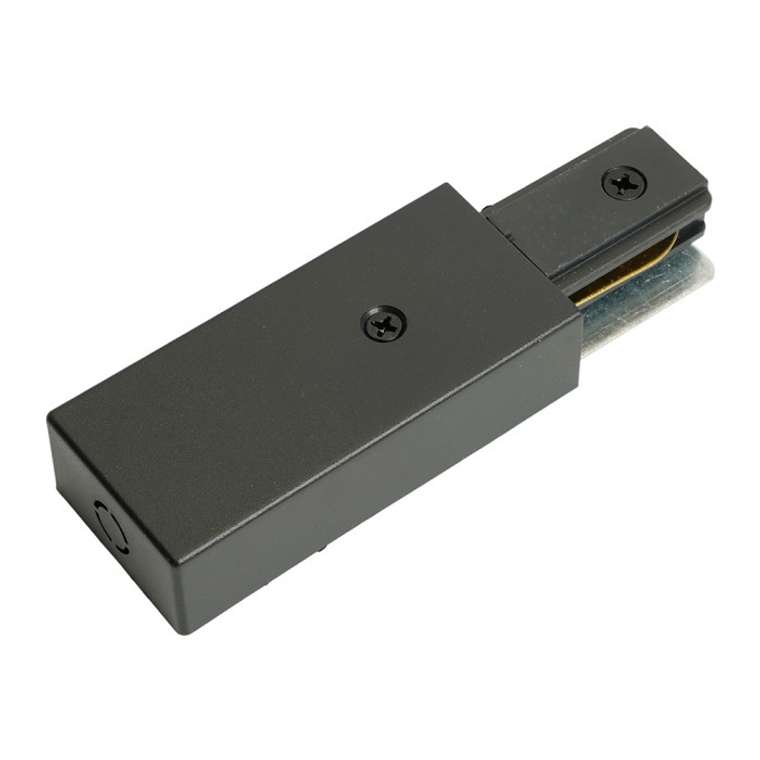 Cсоединитель - коннектор для шинопровода черный Feron LD1022 51902