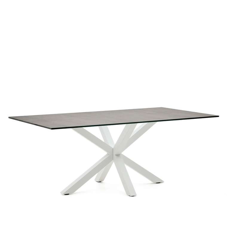 Обеденный стол Arya 200 серого цвета