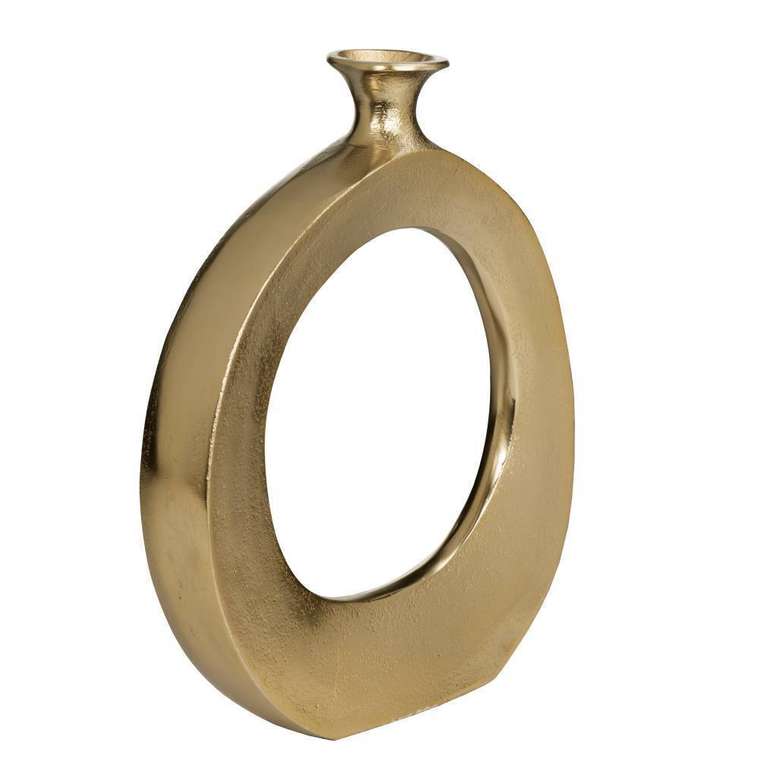 Декоративная ваза Ankarefo золотого цвета