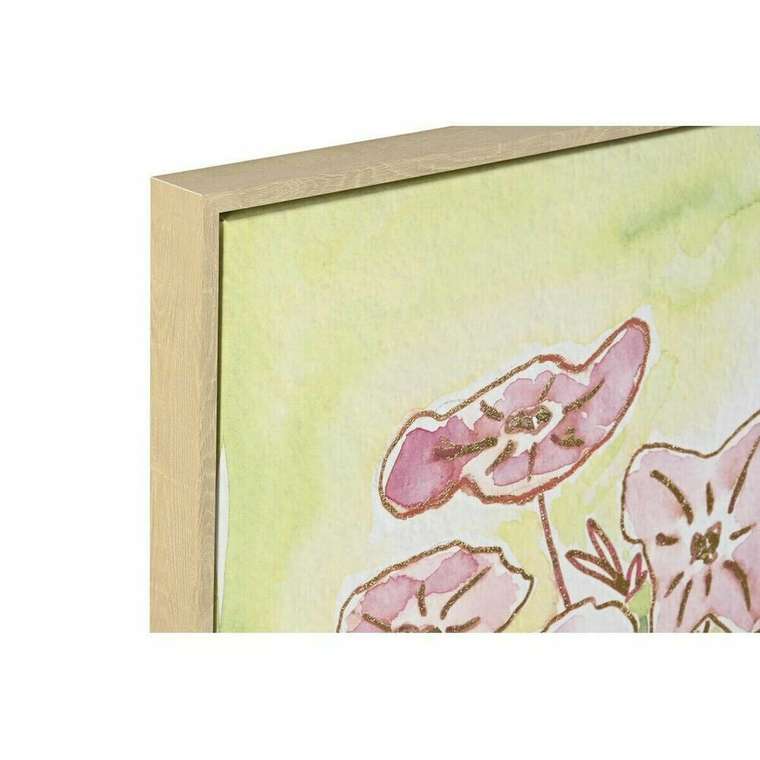 Картина 36 x 4 x 93 cm Ваза для цветов Shabby Chic (2 штук)