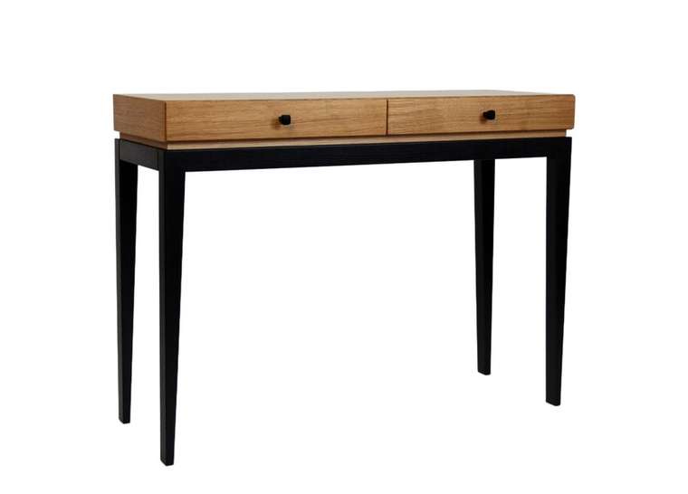 Туалетный столик Static бежево-черного цвета   