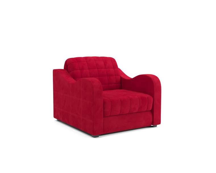 Кресло-кровать Барон 4 красного цвета