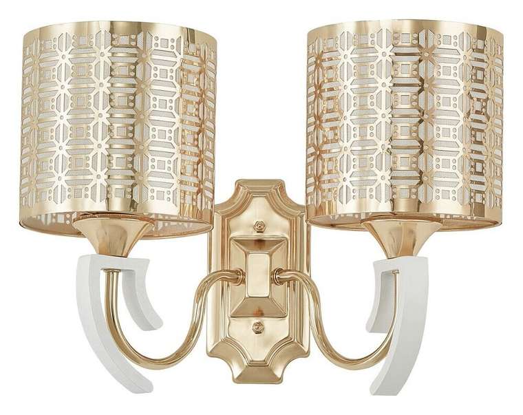 Бра Florentia-8857 308857/2W Wh/Gd