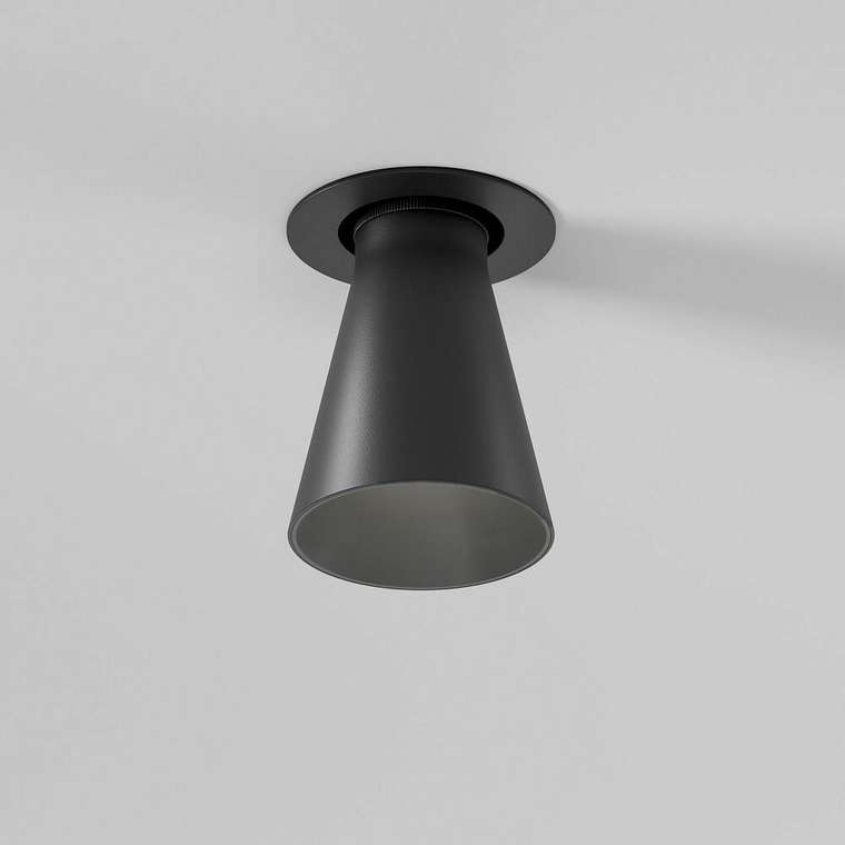 Светильник встраиваемый светодиодный Bell 8W 4000K черный 25097/LED