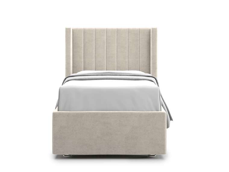 Кровать Premium Mellisa 2 90 бежевого цвета с подъемным механизмом 