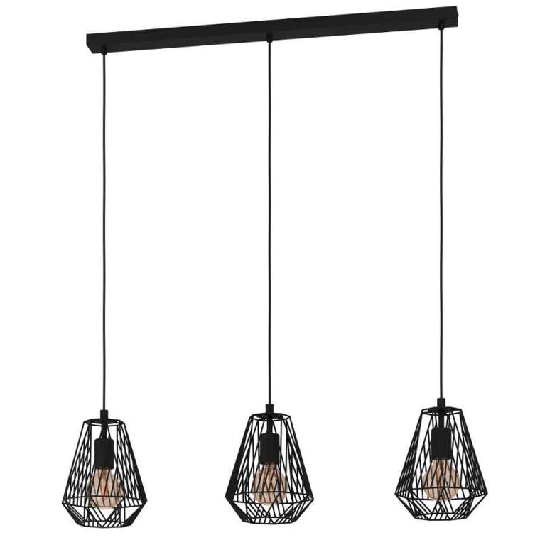 Подвесной светильник Stype 43693 (металл, цвет черный)